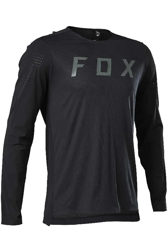 Men’s short-sleeve cliff tops-Fox Men's Flexair Pro Long Sleeve Jersey