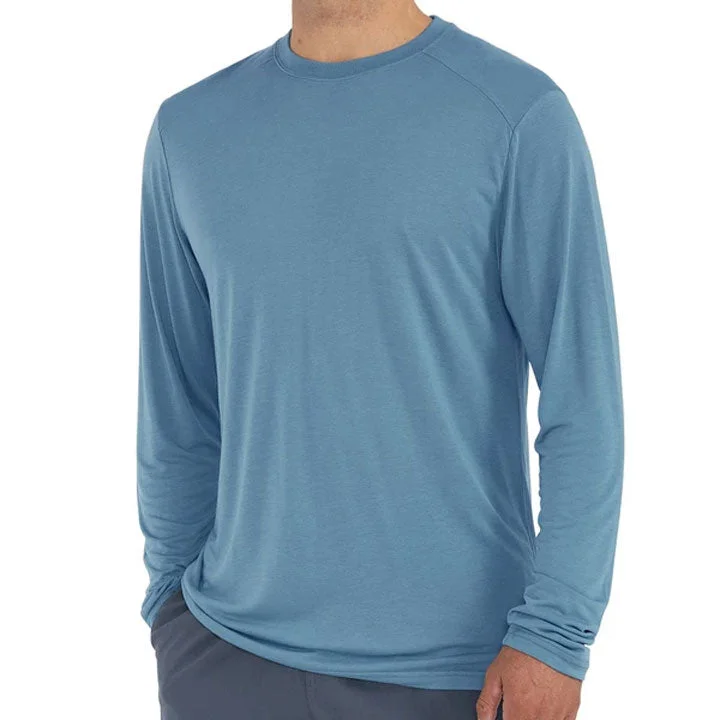 Men’s short-sleeve oust tops-Free Fly Bamboo Lightweight Long Sleeve Mens