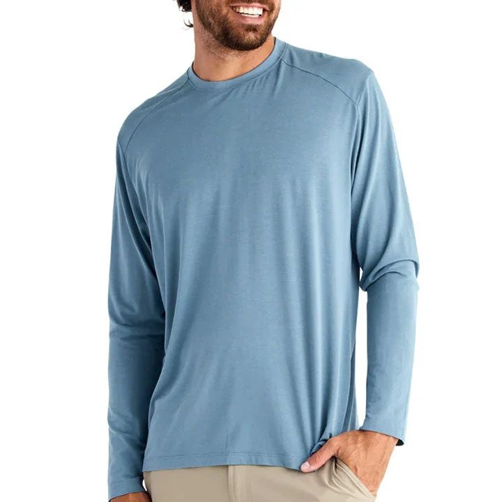 Men’s short-sleeve cedar shirts-Free Fly Bamboo Shade Long Sleeve Mens