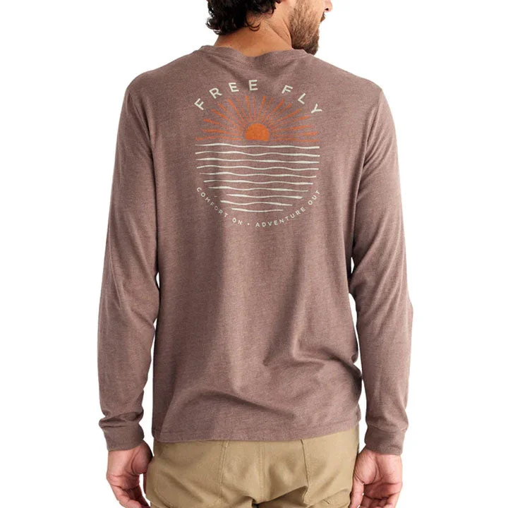 Men’s short-sleeve knox tees-Free Fly Daybreak Long Sleeve Mens