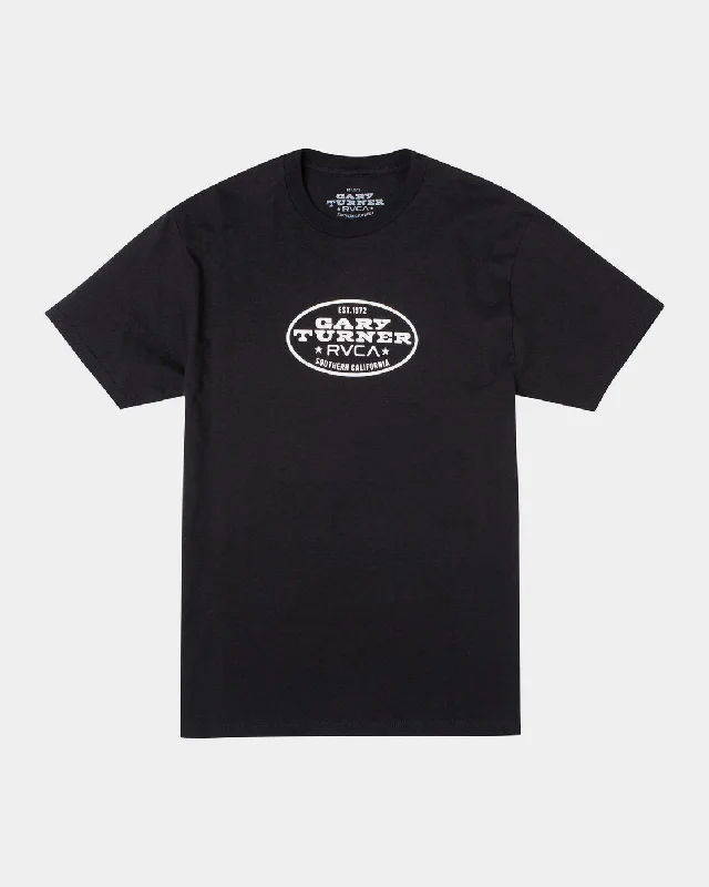 Men’s short-sleeve oxide tees-Gary Turner Tee - Black