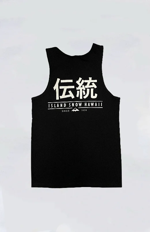 Men’s short-sleeve cedar shirts-Island Snow Hawaii - IS Dento Premium Heavyweight Tank Top