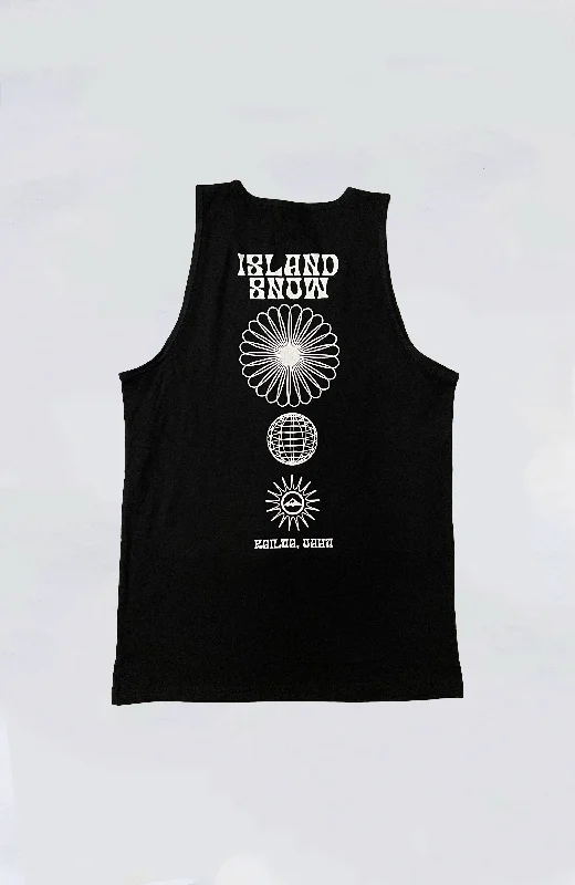 Men’s short-sleeve knox tees-Island Snow Hawaii - IS Eclipse Premium Heavyweight Tank Top