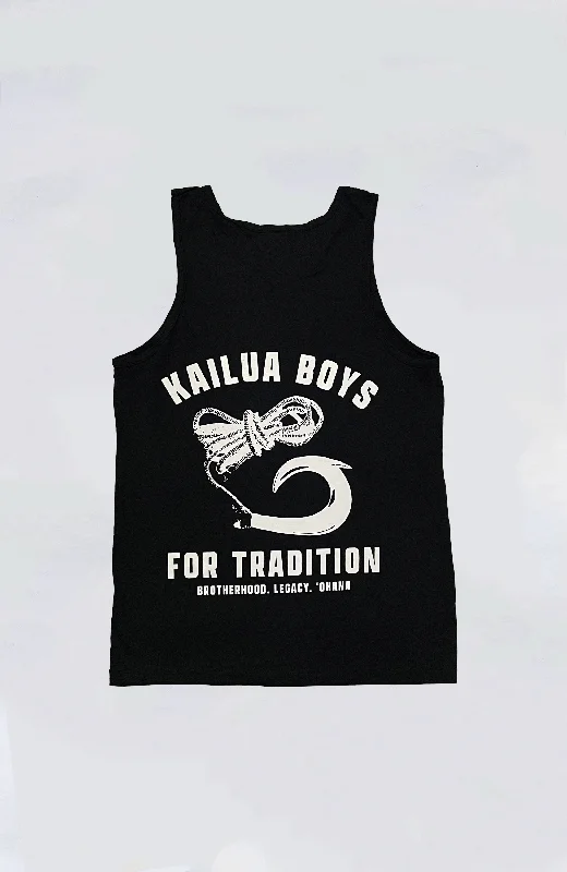 Men’s short-sleeve ember tees-Kailua Boys - KB For Tradition Heavyweight Tank Top