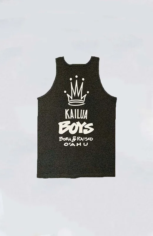 Men’s short-sleeve marsh tops-Kailua Boys - KB King Heavyweight Tank Top