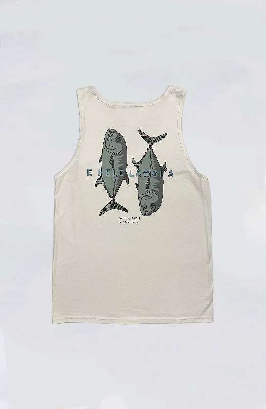 Men’s short-sleeve quarz shirts-Kailua Boys - KB Ulua Heavyweight Tank Top