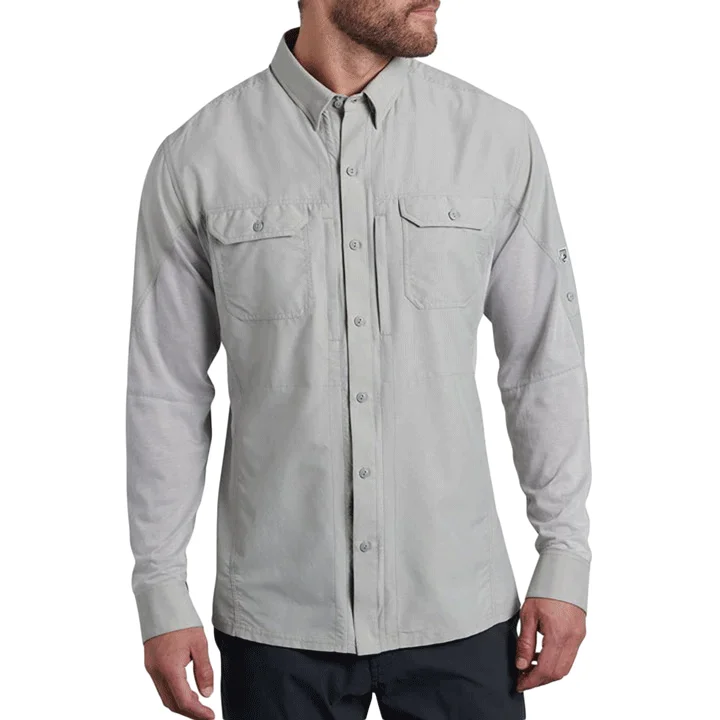 Men’s short-sleeve quarz shirts-Kuhl Airspeed Long Sleeve Shirt Mens