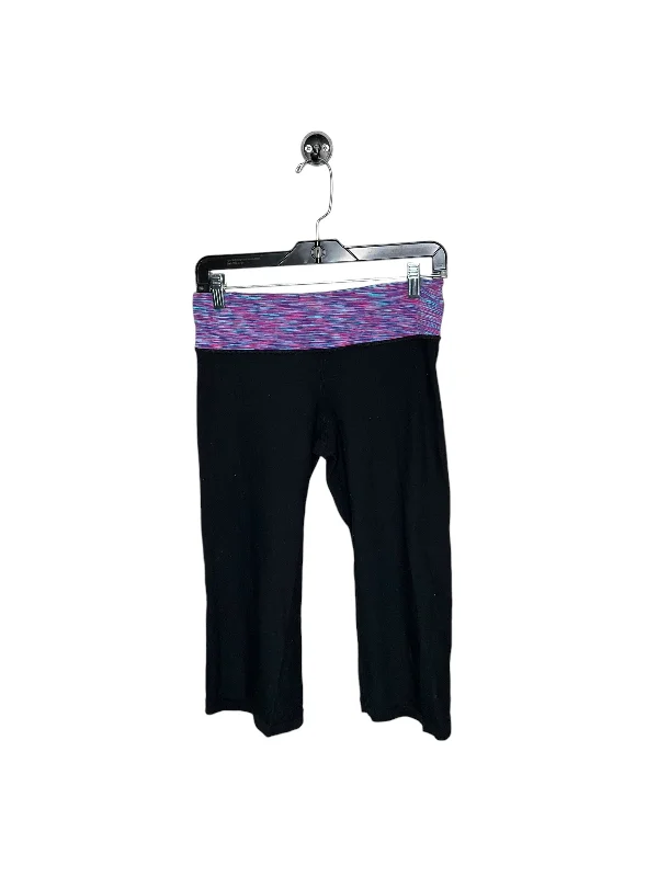 Men’s short-sleeve upland tees-Pants Leggings By Lululemon In Black & Purple, Size: 6