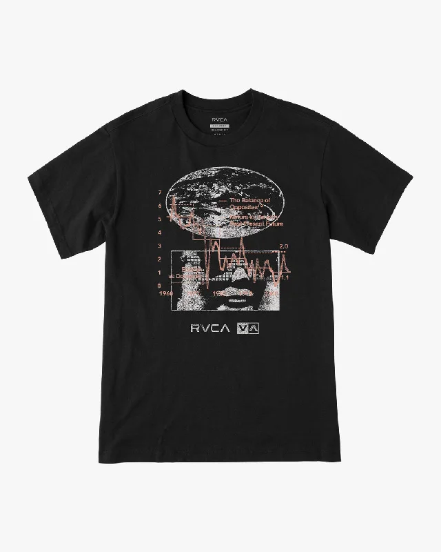 Men’s short-sleeve jinx tees-Random Access Tee - Black