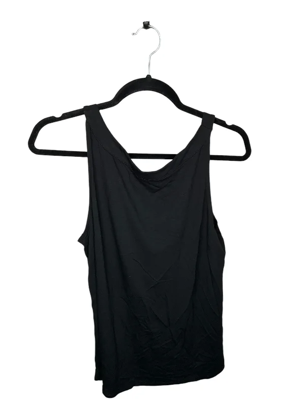 Men’s short-sleeve pike shirts-Top Sleeveless By J. Jill In Black, Size: L