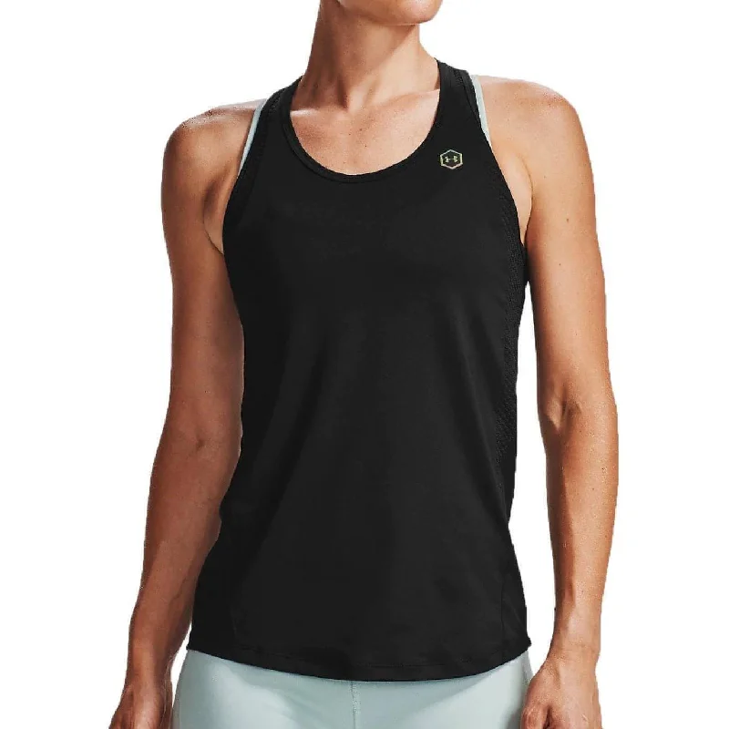 Men’s short-sleeve nook tees-Under Armour Rush Womens Training Vest Tank Top - Black