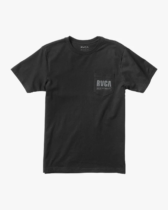 Men’s short-sleeve gully polos-Winch Tee - Black