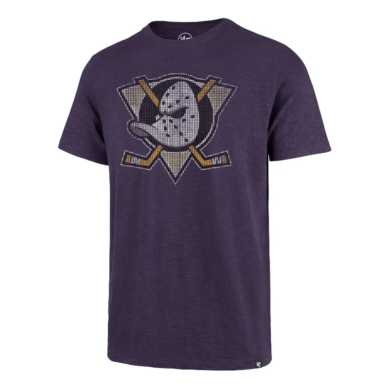 Men’s short-sleeve fen shirts-ANAHEIM DUCKS GRIT '47 SCRUM TEE