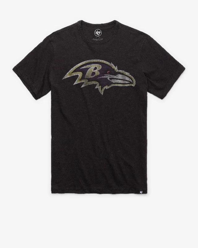 Men’s short-sleeve quarry tees-BALTIMORE RAVENS GRIT '47 SCRUM TEE