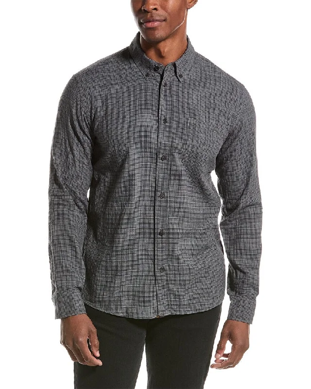 Men's classic regent shirts-Billy Reid Tuscumbia Standard Fit Woven Shirt