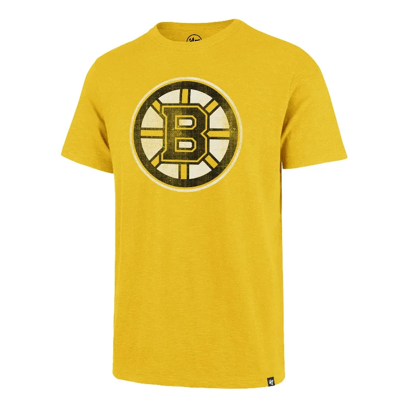 Men’s short-sleeve eon tops-BOSTON BRUINS GRIT '47 SCRUM TEE