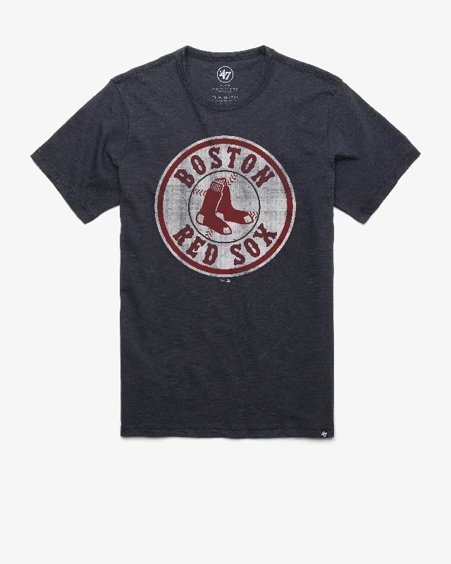 Men’s short-sleeve zenith polos-BOSTON RED SOX GRIT '47 SCRUM TEE