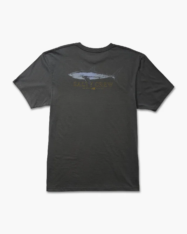 Men’s short-sleeve mesa shirts-Brother Bruce Premium Tee - Charcoal