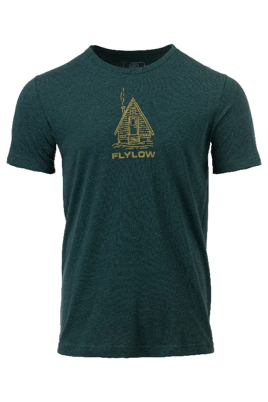 Men’s short-sleeve meadow tees-Cabin Tee