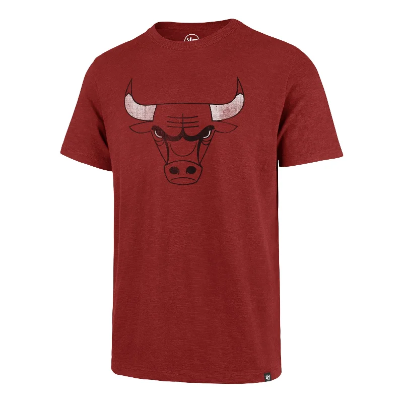 Men’s short-sleeve jinx tees-CHICAGO BULLS GRIT '47 SCRUM TEE