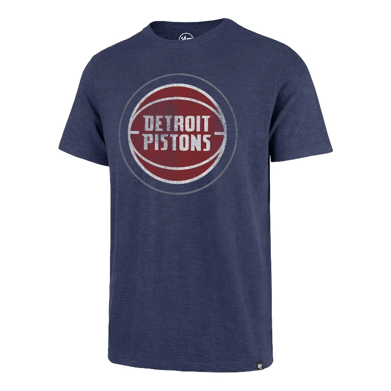 Men’s short-sleeve cairn tees-DETROIT PISTONS GRIT '47 SCRUM TEE