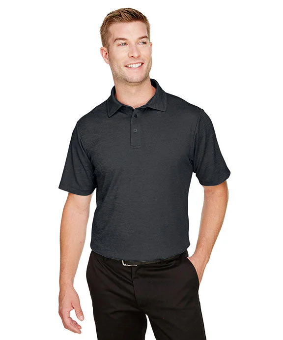 Men’s short-sleeve silt polos-DG22 - Devon & Jones CrownLux Performance® Mens Address Melange Polo Shirt