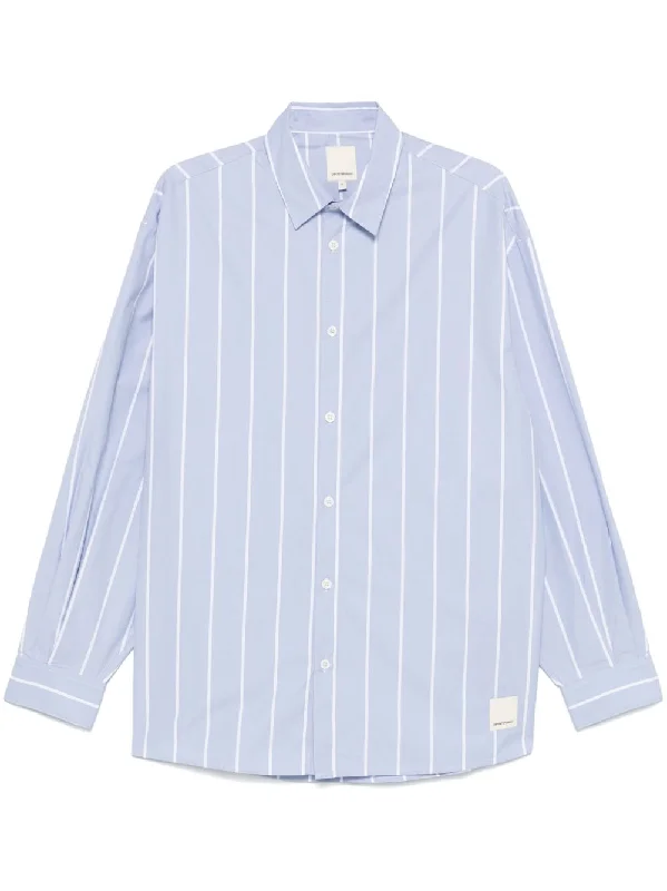 Men's formal micro-satin shirts-Emporio Armani Men's Shirts