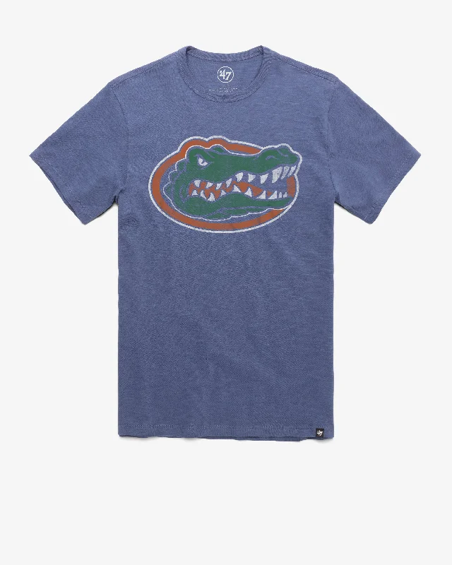 Men’s short-sleeve yoke polos-FLORIDA GATORS GRIT '47 SCRUM TEE