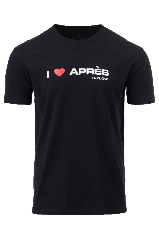 Men’s short-sleeve hock shirts-I Love Apres Tee