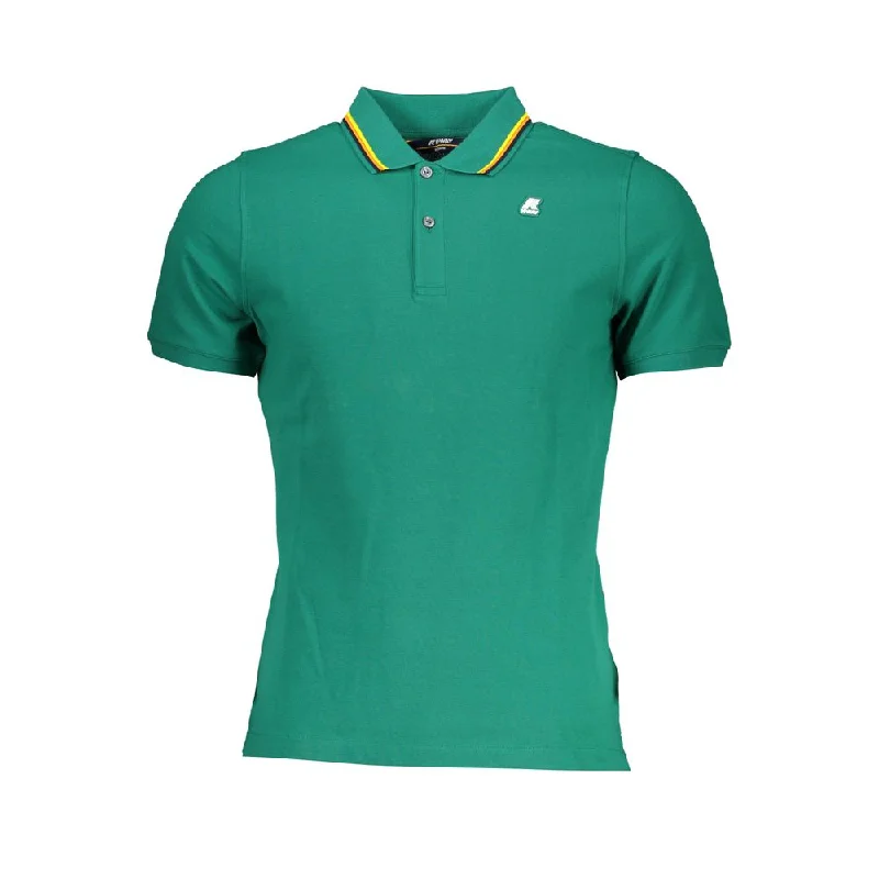 Men’s short-sleeve loam polos-K-WAY  Cotton Polo Men's Shirt