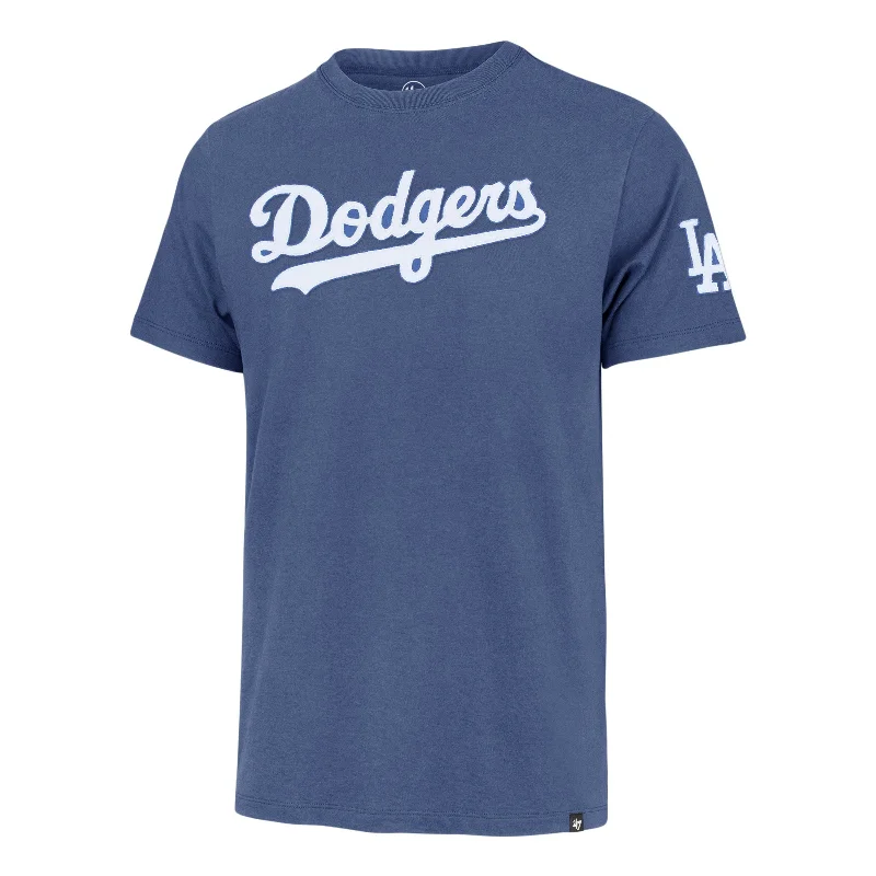 Men’s short-sleeve quirk polos-LOS ANGELES DODGERS '47 FRANKLIN FIELDHOUSE TEE