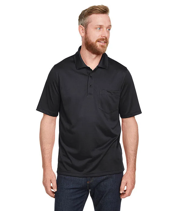 Men’s short-sleeve xeric shirts-M348P - Harriton Mens Advantage Snag Protection Plus IL Pocket Polo Shirt