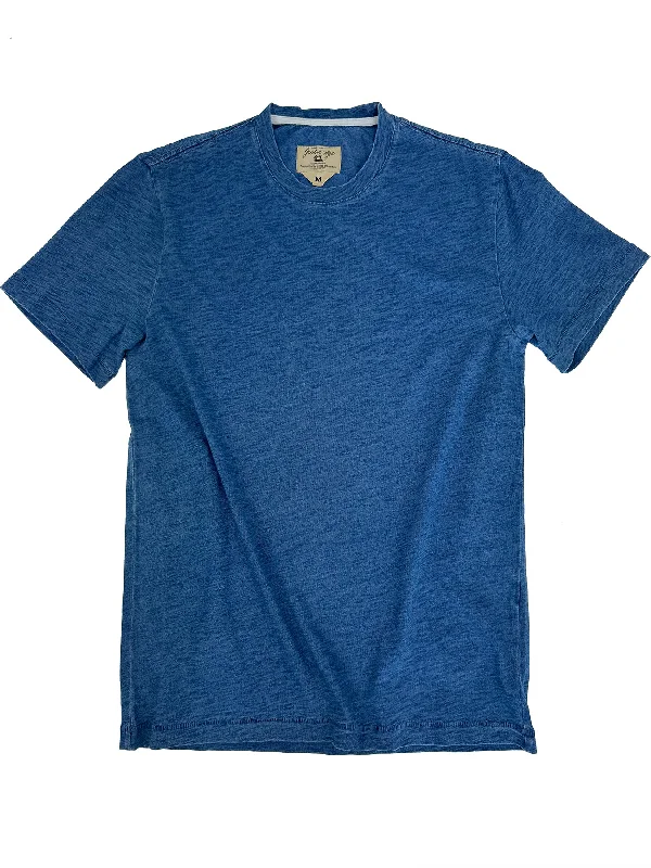 Men’s short-sleeve nix tees-McQueen Indigo T 5481