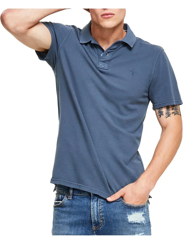 Men’s short-sleeve jetstream polos-Mens Regular it Collar Polo