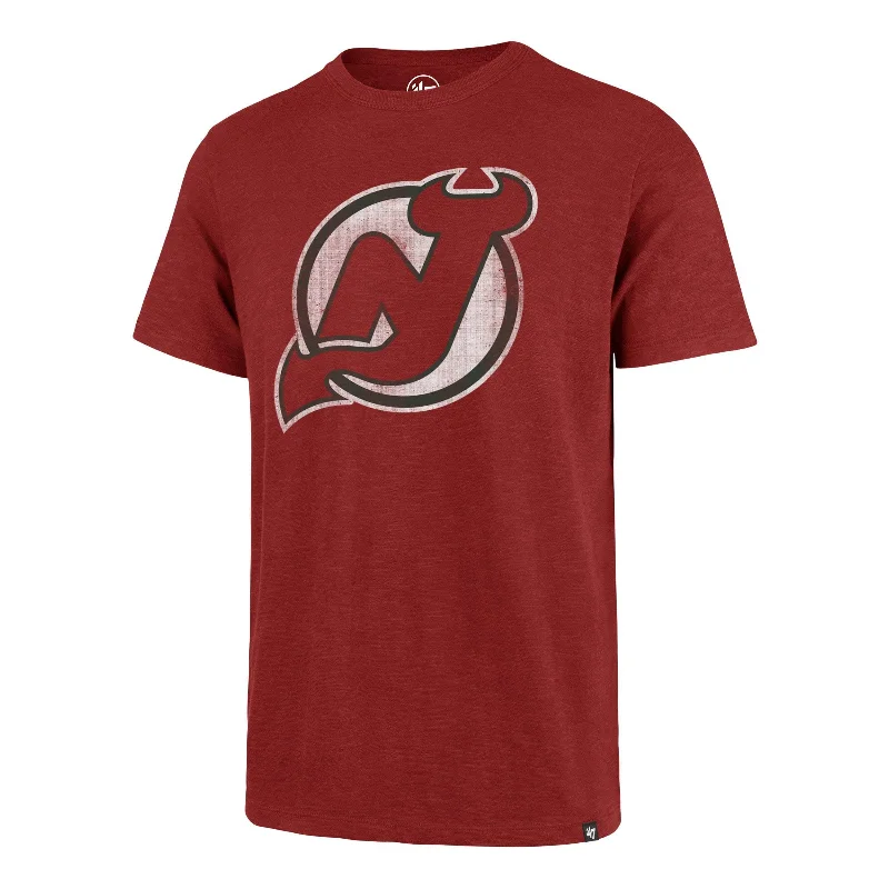 Men’s short-sleeve tidewater tops-NEW JERSEY DEVILS '47 GRIT SCRUM TEE