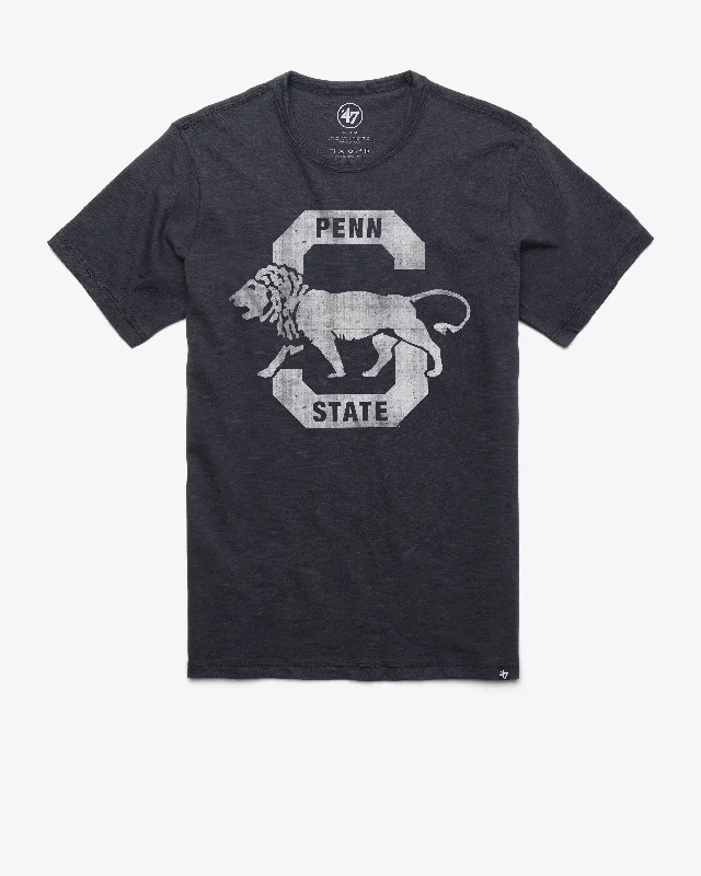 Men’s short-sleeve pebble tops-PENN STATE NITTANY LIONS VINTAGE GRIT '47 SCRUM TEE