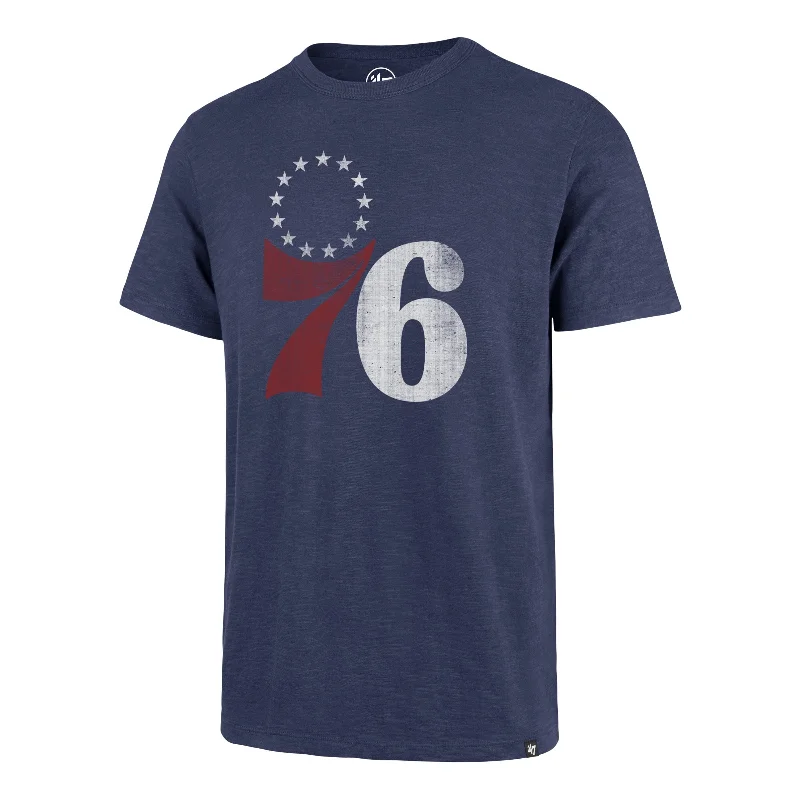 Men’s short-sleeve knox tees-PHILADELPHIA 76ERS GRIT '47 SCRUM TEE