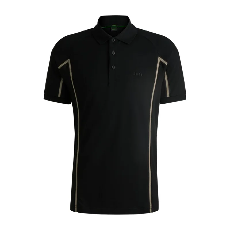 Men’s short-sleeve flintstone polos-Polo shirt with logo detail