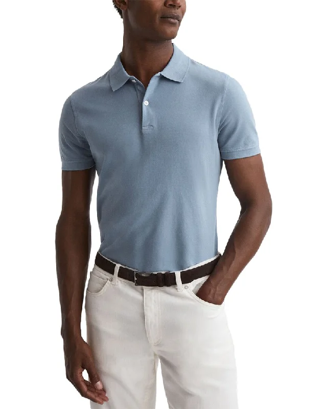 Men’s short-sleeve luff shirts-Reiss Puro Polo Shirt