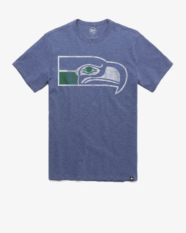 Men’s short-sleeve bluff tops-SEATTLE SEAHAWKS HISTORIC GRIT '47 SCRUM TEE