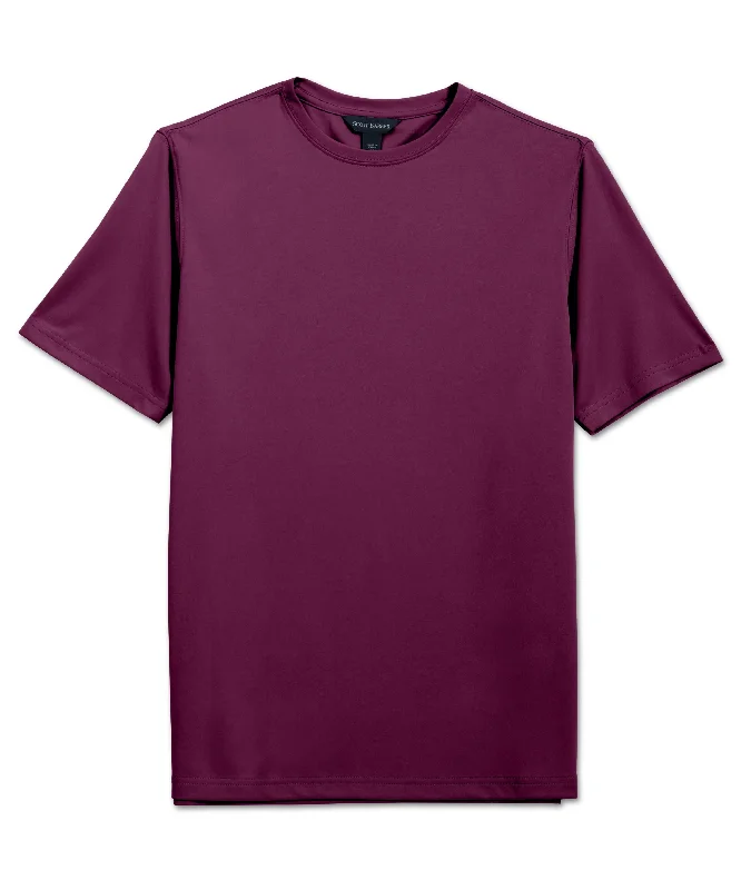 Men's luxury dewdrop shirts-Soft Performance Tee, Grape