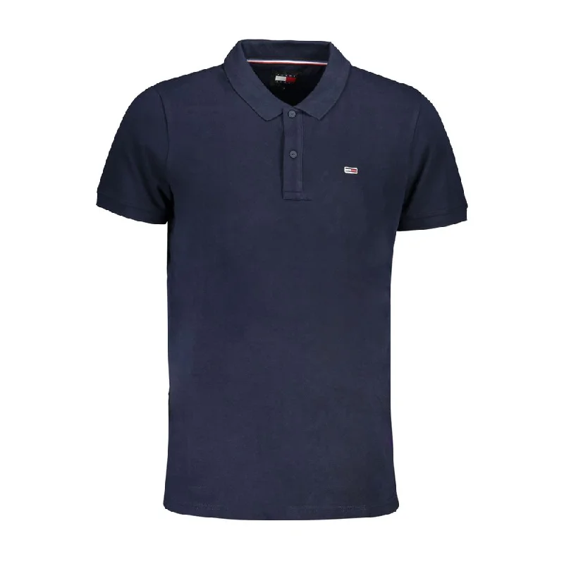 Men’s short-sleeve oust tops-Tommy Hilfiger  Cotton Polo Men's Shirt