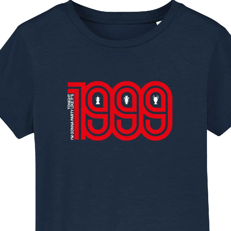 Men’s short-sleeve willow shirts-1999 Treble Winners Kids Tee