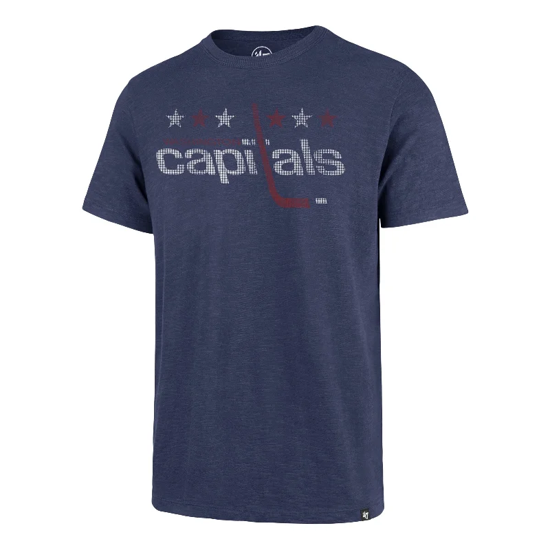 Men’s short-sleeve veld tees-WASHINGTON CAPITALS VINTAGE GRIT '47 SCRUM TEE