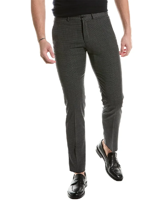 Men's tight slim athletic pants-Armani Exchange Suit Trouser