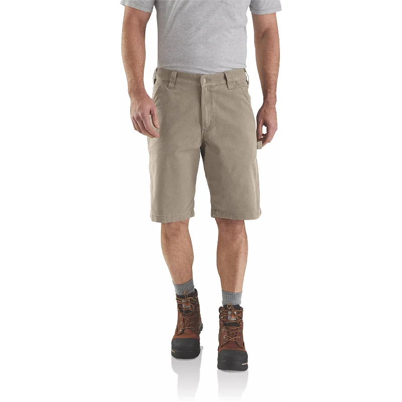 Men's springy stretch travel pants-Carhartt Men's Rugged Flex® Relaxed Fit Work Short