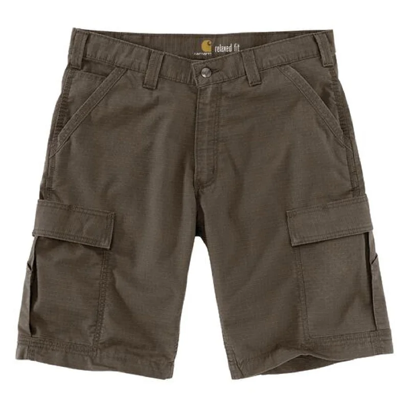 Men's towering big and tall pants-Carhartt Men's Force® Relaxed Fit Ripstop Cargo Work Short