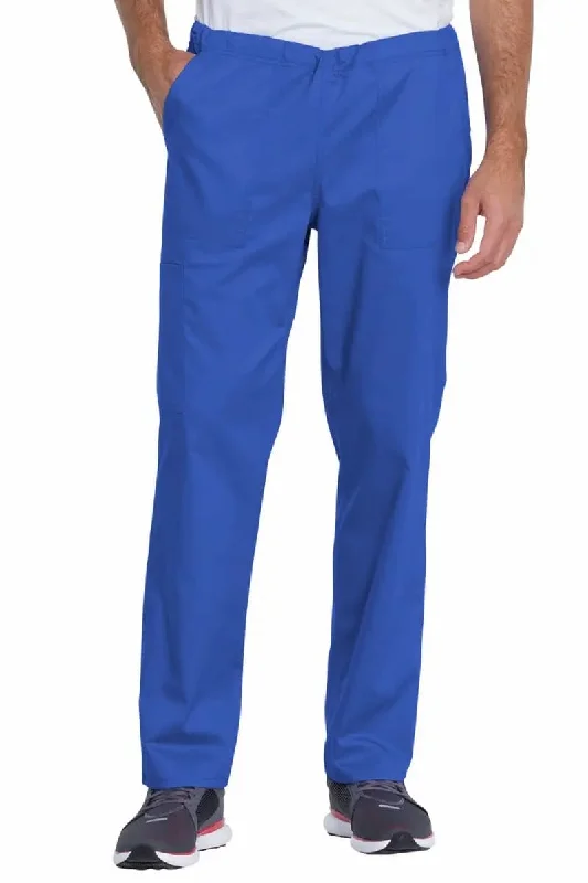 Men's humane cruelty-free pants-Dickies Industrial Unisex Mid Rise Scrub Pant | Royal