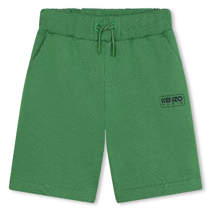 Men's perfect-fit custom pants-Green Bermuda Shorts