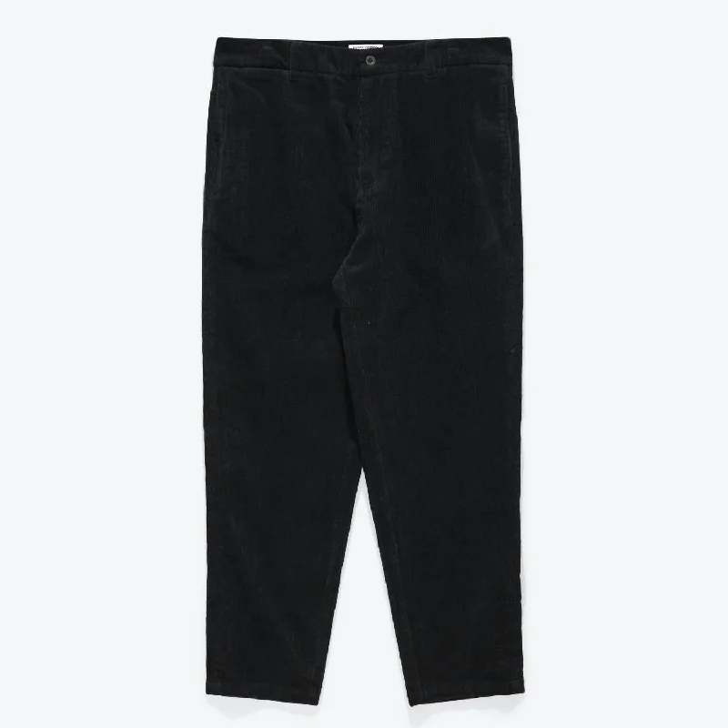 Men's dusty khaki hiking pants-Men's Downtown Corduroy Pant In Dirty Black